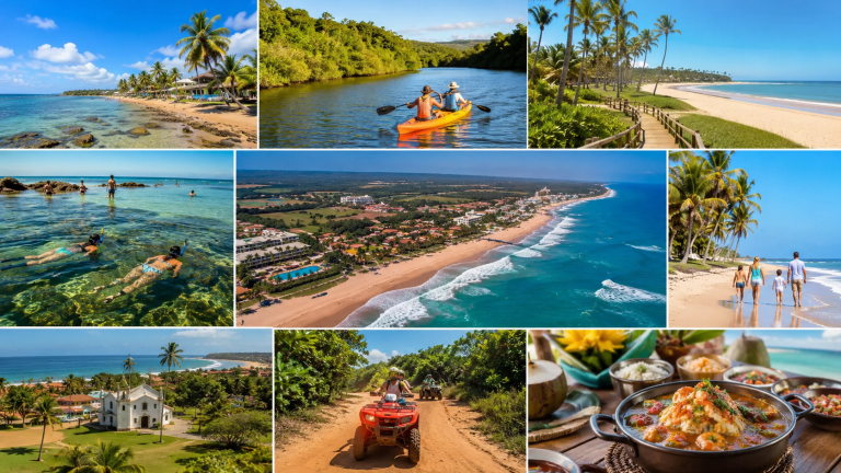 Onde e o que visitar na Costa dos Coqueiros 