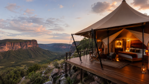 Glamping une natureza e conforto