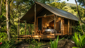 Glamping une natureza e conforto