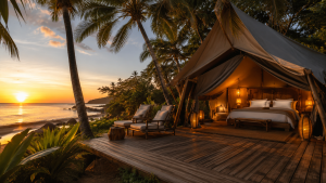 Glamping une natureza e conforto