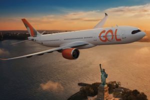 Gol Novo Airbus A330 fará rota entre Rio de Janeiro e Nova York