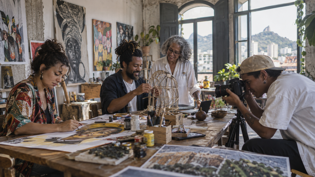 Economia criativa arte e inovação para o desenvolvimento sustentável