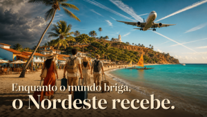 Enquanto o mundo briga, o Nordeste recebe