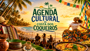Agenda Cultural da Costa dos Coqueiros 26 de outubro a 7 de novembro de 2026